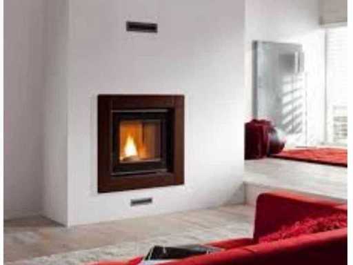 Piazzetta MP 973 Stufa a pellet (incorporata) - dispositivo dimostrativo - incluso telecomando - Doppio Multifuoco