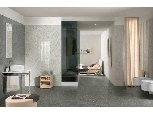 Carrelage de sol 43,2 m2 Pietrosa mat 60x120 cm