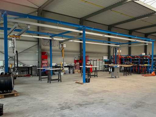 Strödter Vacuümheffer op railsysteem