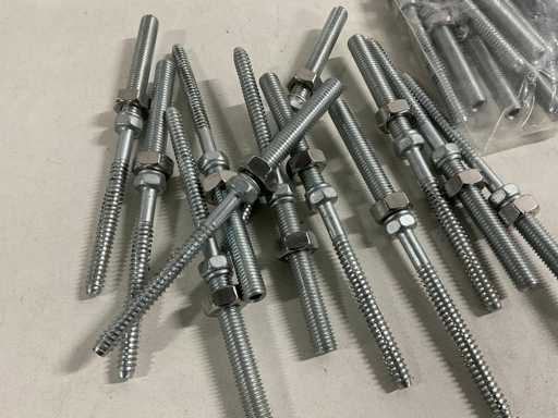 stokschroef voor montage zonnepaneel 150x10 mm (75x)