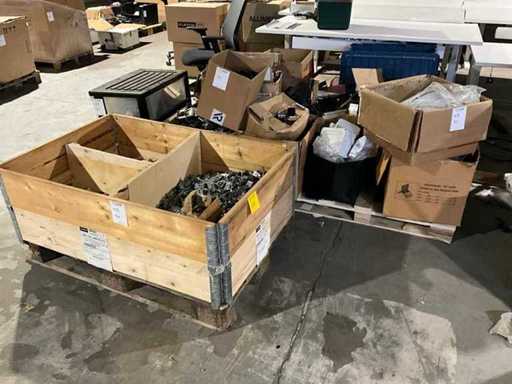 Partia materiałów instalacyjnych