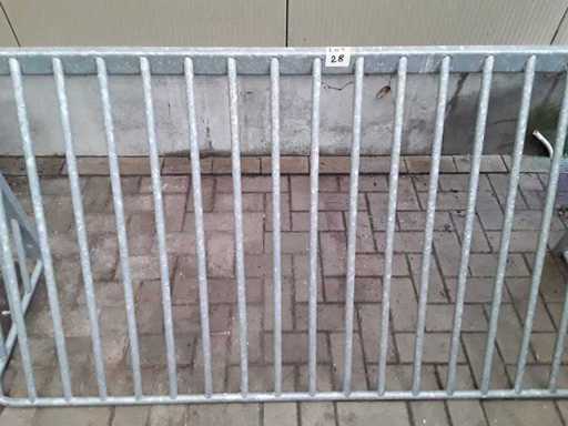 Hay basket Galvanisee 200x86cm