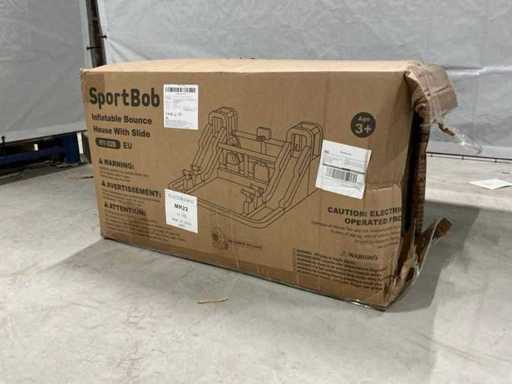 SportBob HY-02B Château gonflable avec 2 toboggans