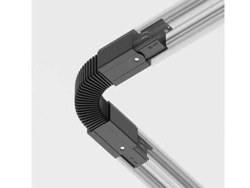 40 x Intec 3-phasé Rail flexible couplage noir