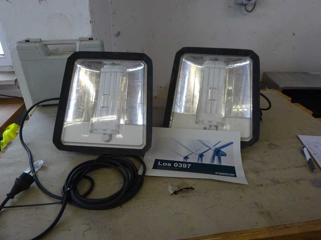 Lampe de chantier IP54 TC-F 36W (2x)