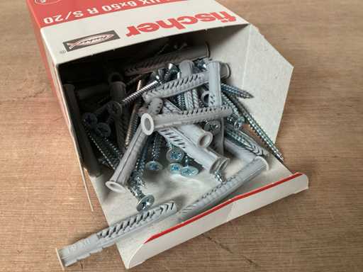 Fischer 94759 Plug with screw (69x)