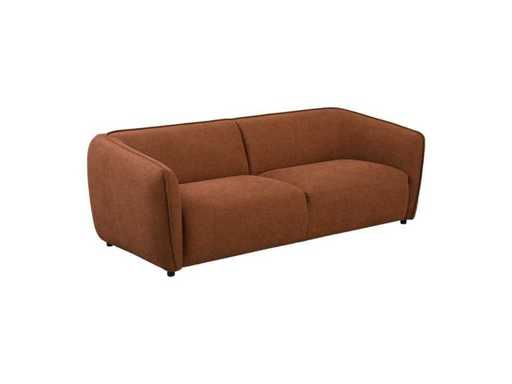 fonQ - Miękka sofa trzyosobowa - Micro Chenille - Terra Brand by fonQ - Zestaw sofy