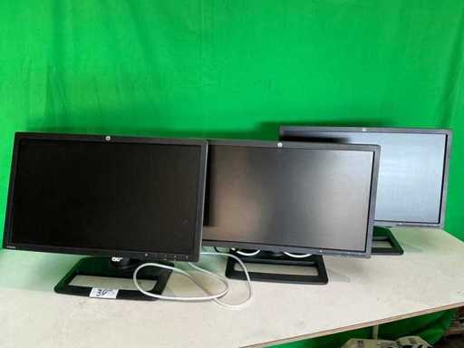 HP - ZR2240w - Monitor (3x)