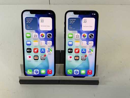 Apple iPhone 12 - 64 GB - Black (2x)