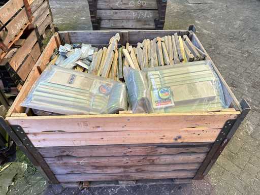 Lot de cuie de cort din lemn