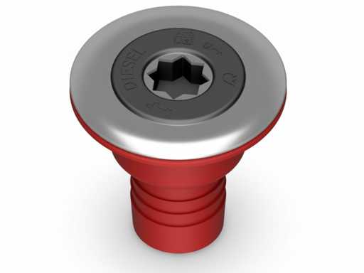 Bouchon de remplissage du couvercle Rutgerson Diesel 50 mm - CL050DIE -TL
