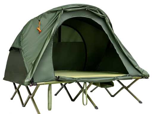 Tente de camping extérieure pour 2 personnes avec housse extérieure