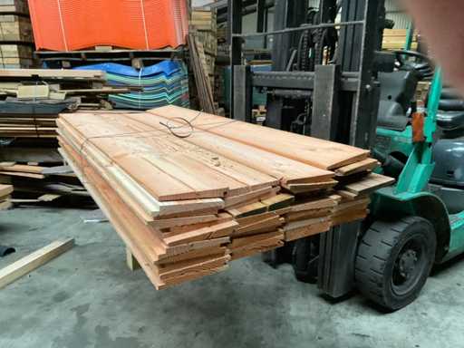 Douglas Swedish rebate - 170x19x2,4-1,2 cm (40x)