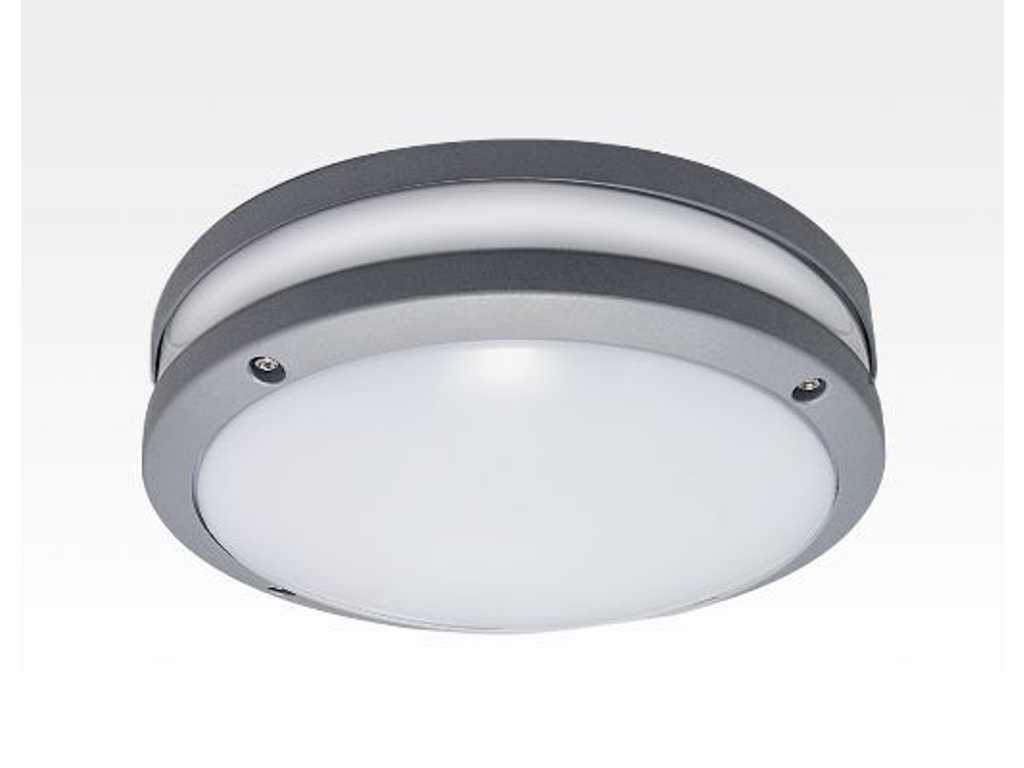 Package of 48 pieces - 5W LED wall/ceiling light anthracite oval daylight White / 6000-6500K 225lm 230VAC IP54 120degree Wall Lamp Ceiling Light Aisle Light Fasade Lamp Entrance Light Outdoor Light Interior Lamp - SSAMLight