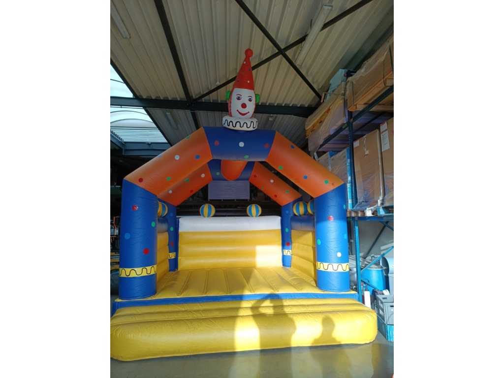 bouncy castle clown