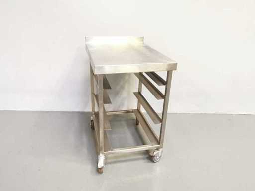 PROFFIL - Steel - Stainless Steel Working Table