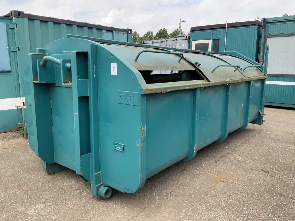 Klimmzugstange für Müllcontainer