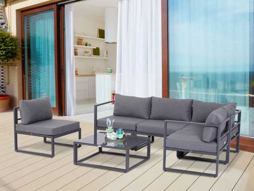 Lot de 2 fauteuils de jardin 