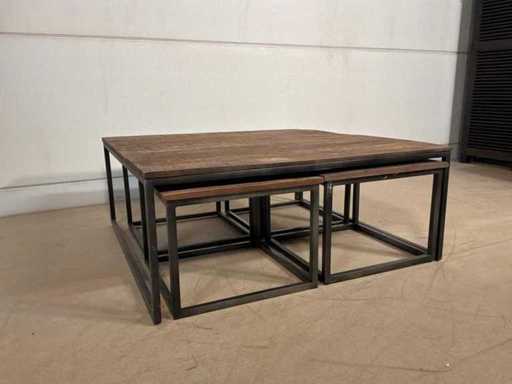 Set de 5 măsuțe de cafea Oslo