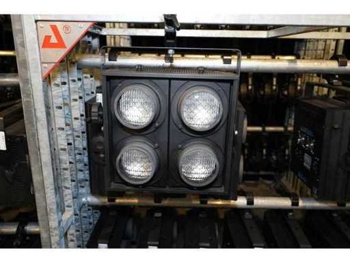 4x LUXIBEL 4LITE DWE BLINDER LUXIBEL "B BLIND4" - DMX - 2600W