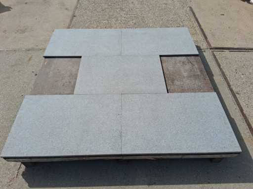 Ceramic tiles for the garden (approx. 51.84m²)