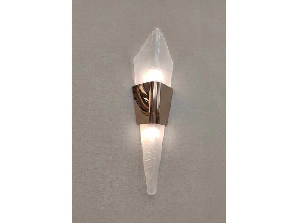 Wandlamp - Cone (goud)