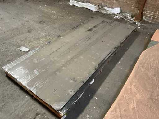 DEBO - Pannelli Trespa neri 3050x1300x6 mm (3x)