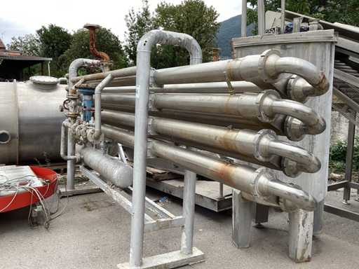 ING Rossi Rohrbündel-Sterilisator