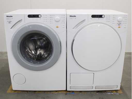 Pralka Miele W 1712 SoftCare System oraz suszarka bębnowa Miele T 7744 C SoftCare System