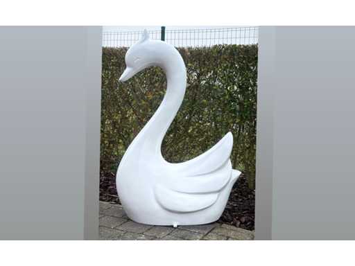 Swan / Zwaan H115cm White