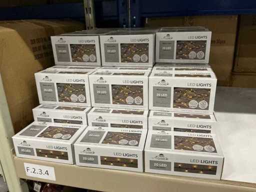 Lots Anna’s Collection Lumières LED blanches chaudes 20 LED 1,5 m (80x)