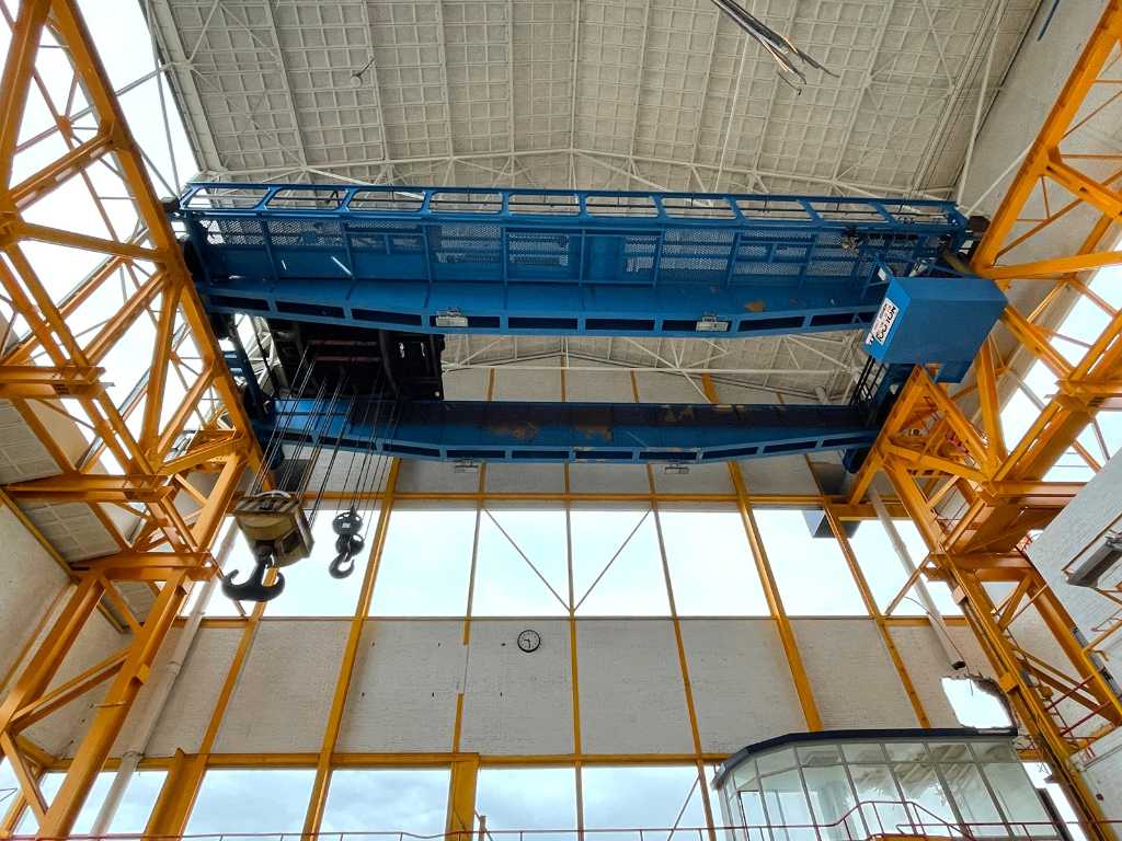 Combination 9 and 10: NKM-Demag - 120.000+30.000kg - Overhead hall crane