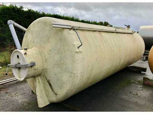   Cuve fibre à fond bombé sur jupe 100 HL