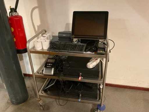 POS-System mit Zubehör