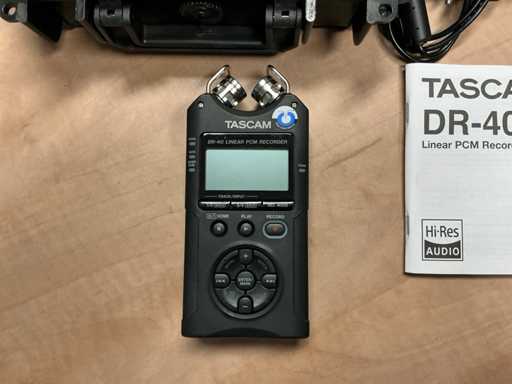  Équipement de lecture Tascam DR40 