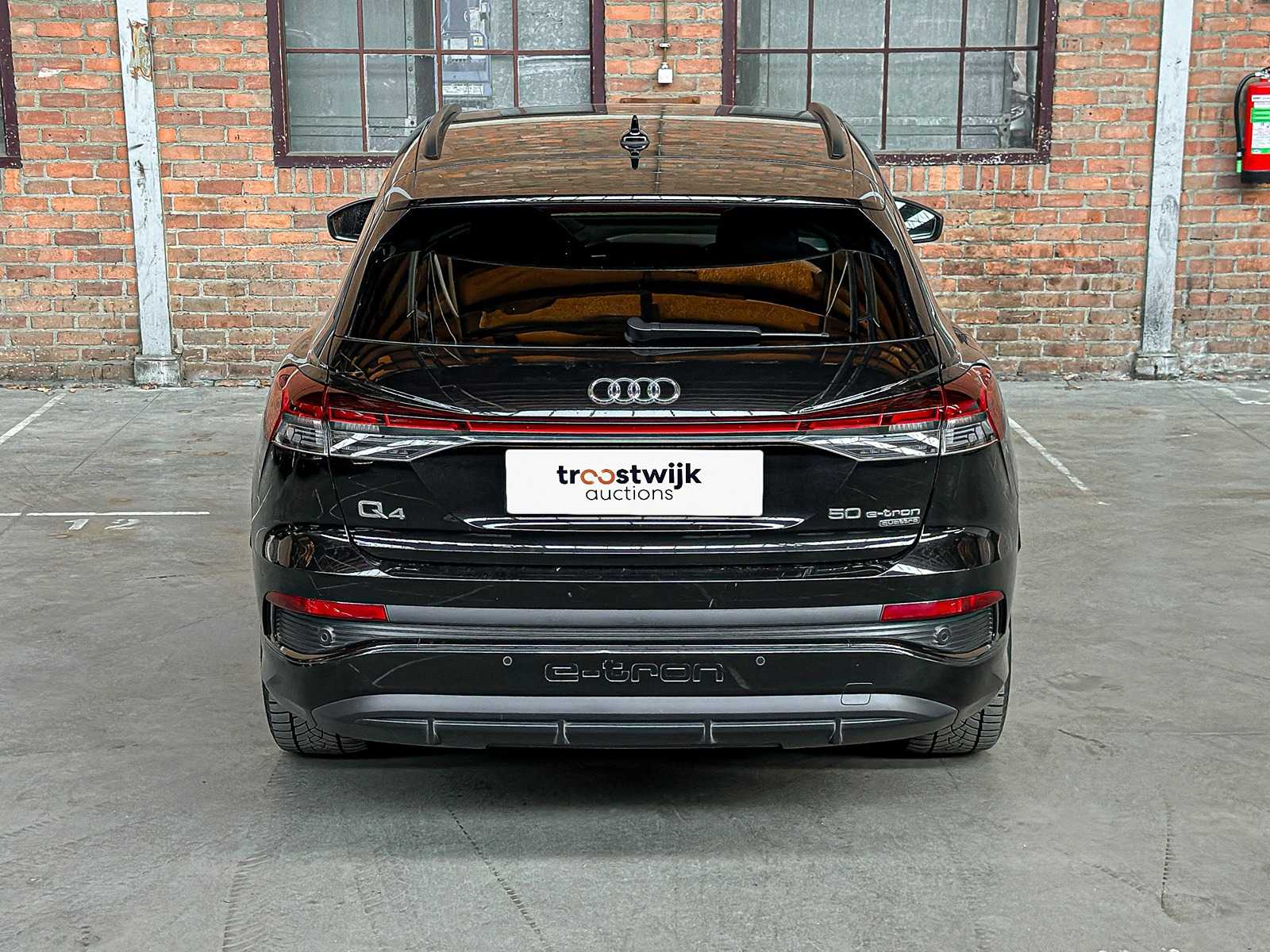 Audi Q4 e-tron 50 quattro Launch Edition S Competition 77 kWh 299pk 2022 (Original Dutch + 1st owner), P-122-GB 