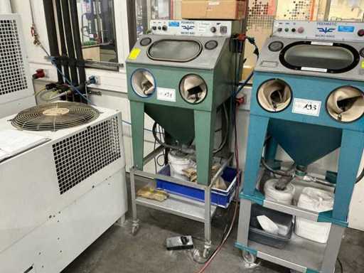 PEENMATIC Micro 600S Vakuum-Saugstrahlanlage