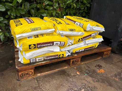 Zaprawa paletowa z betonu