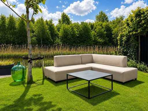 Ombrie - Banc de jardin tout temps - Banc de jardin