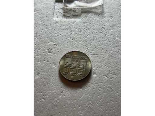 100 Schilling Münze Österreich 1976 Silber