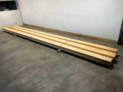 Gehobelter Fichtenbalken 660x22x7 cm (7x)