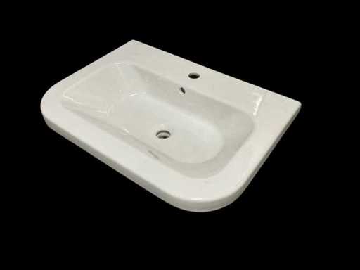 Keramik-weißes Waschbecken 64x46 cm