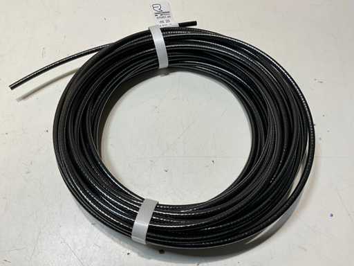 Errecinque 070/01.20 Roll of 20 m cappiliary pipe 2x5,9mm black (9x)