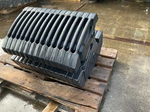 Poids avant Valtra 14x55 KG 