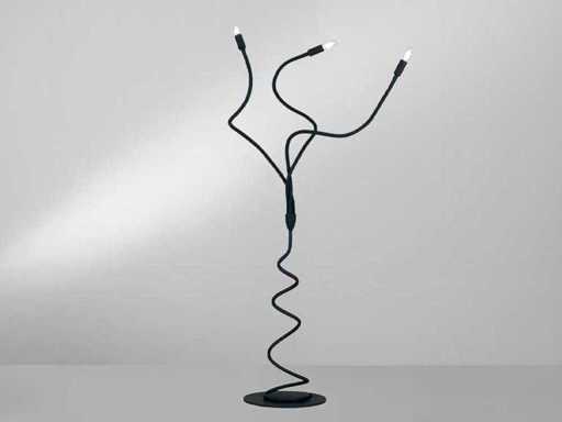 Luce Ambiente Lover nero design floor lamp
