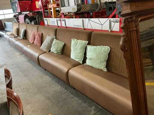 Bank met hoge rugleuning (6x)