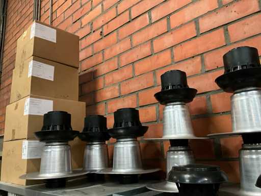 Varie ventilazioni del tetto (23 volte)