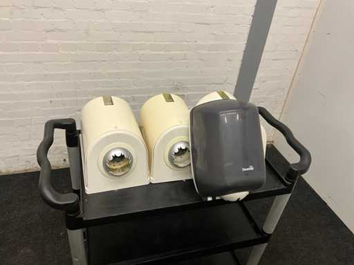 Uchwyty na rolki papieru Tork (4x)