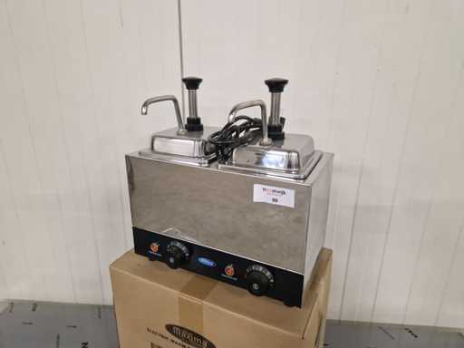 Maxima - saus dispenser 2x2 liter - verwarmd