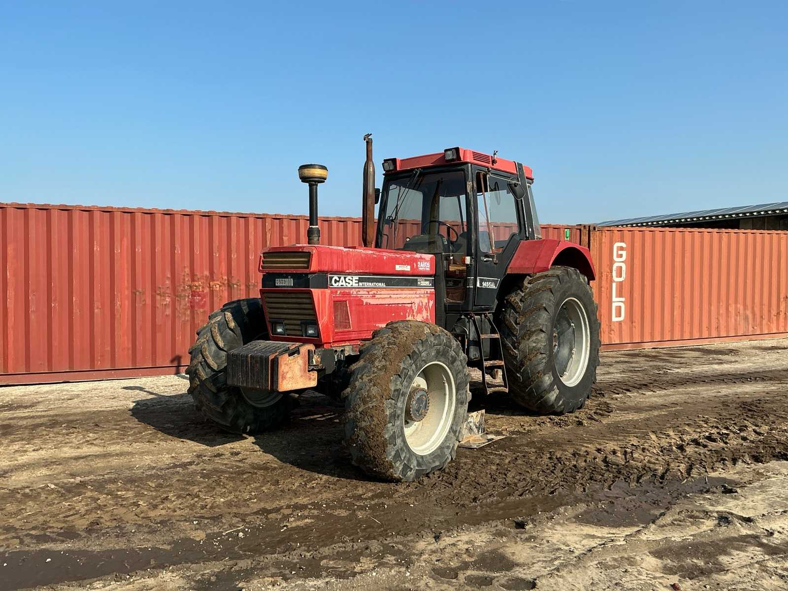 1987 Case International 1455XL landbouwtractor met vierwielaandrijving